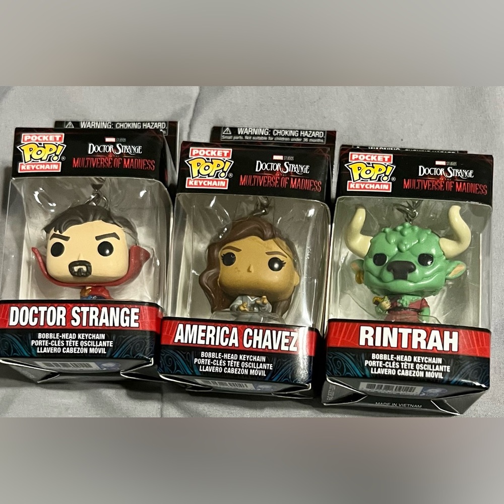 Funko POP Doctor Strange Keychains!